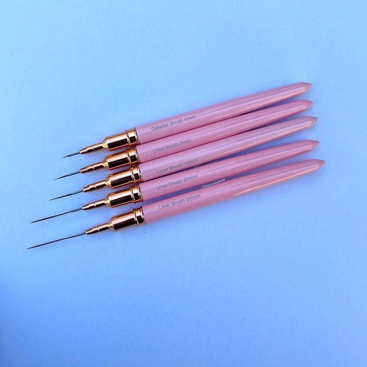 5pcs Liner Brushes