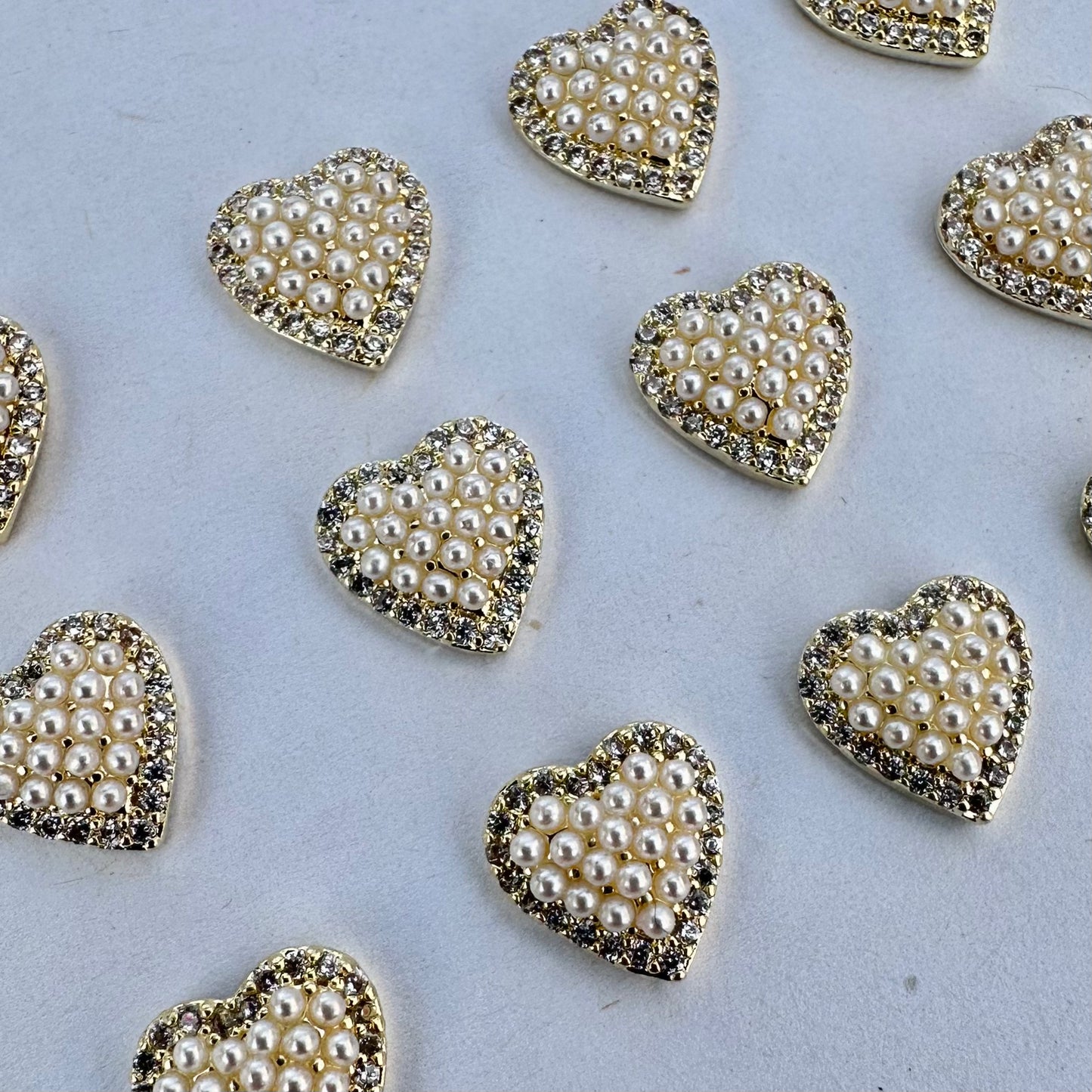 Heart Gold Charms 143