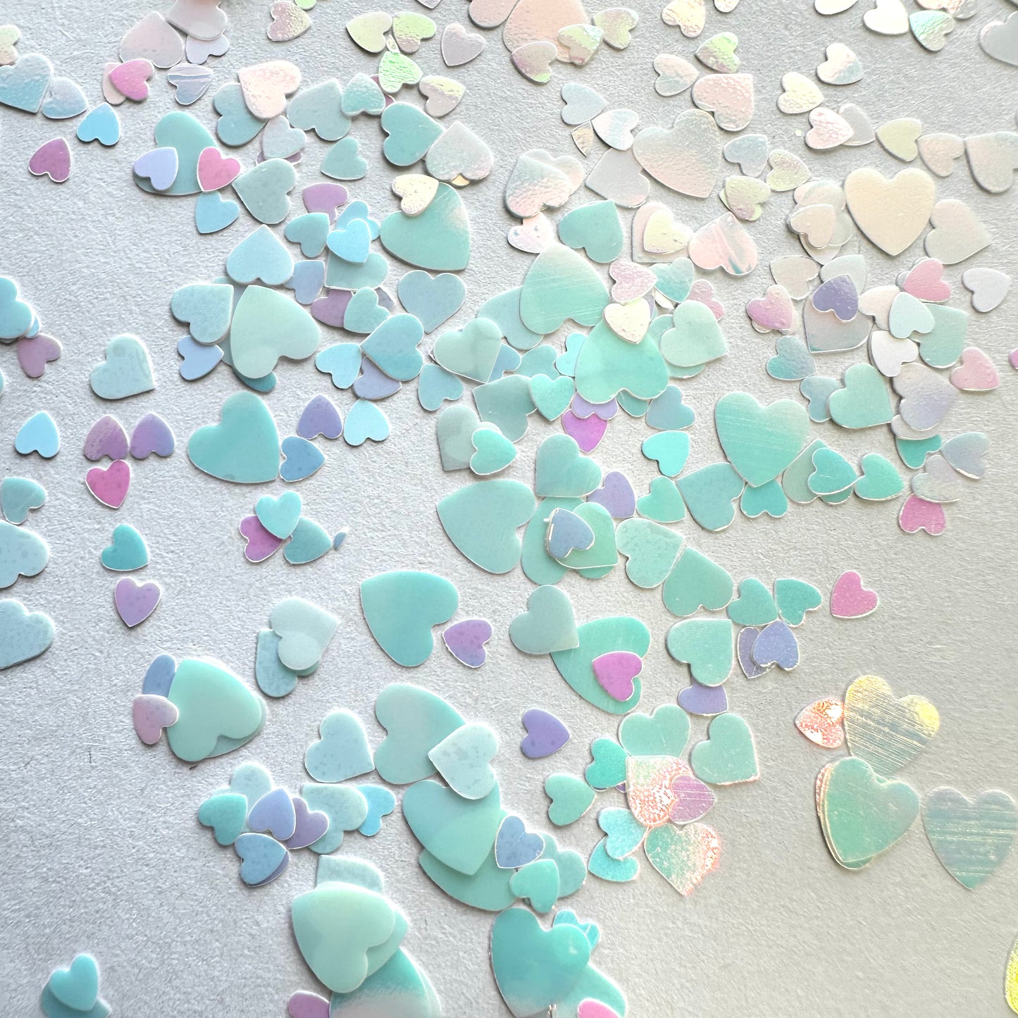 White Unicorn Hearts