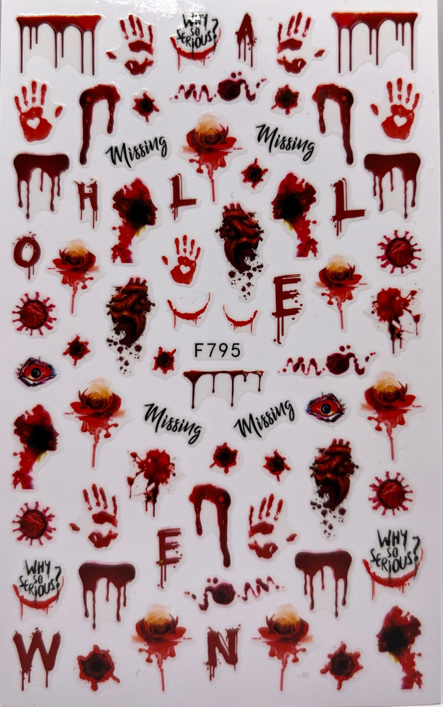 Missing Sticker F795