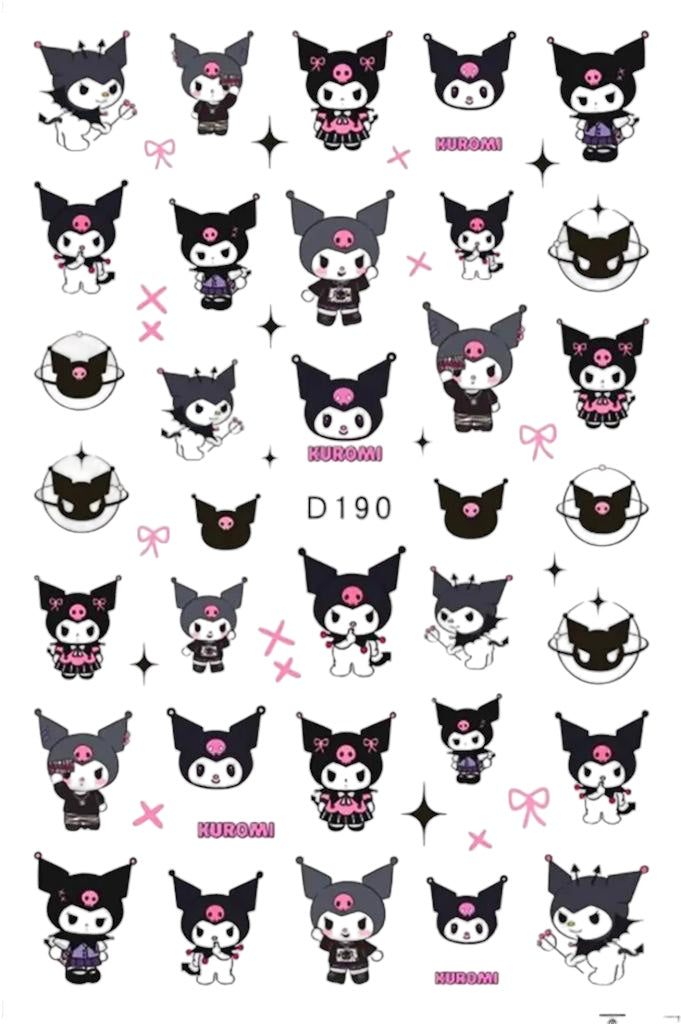 Kuromi Sticker D190