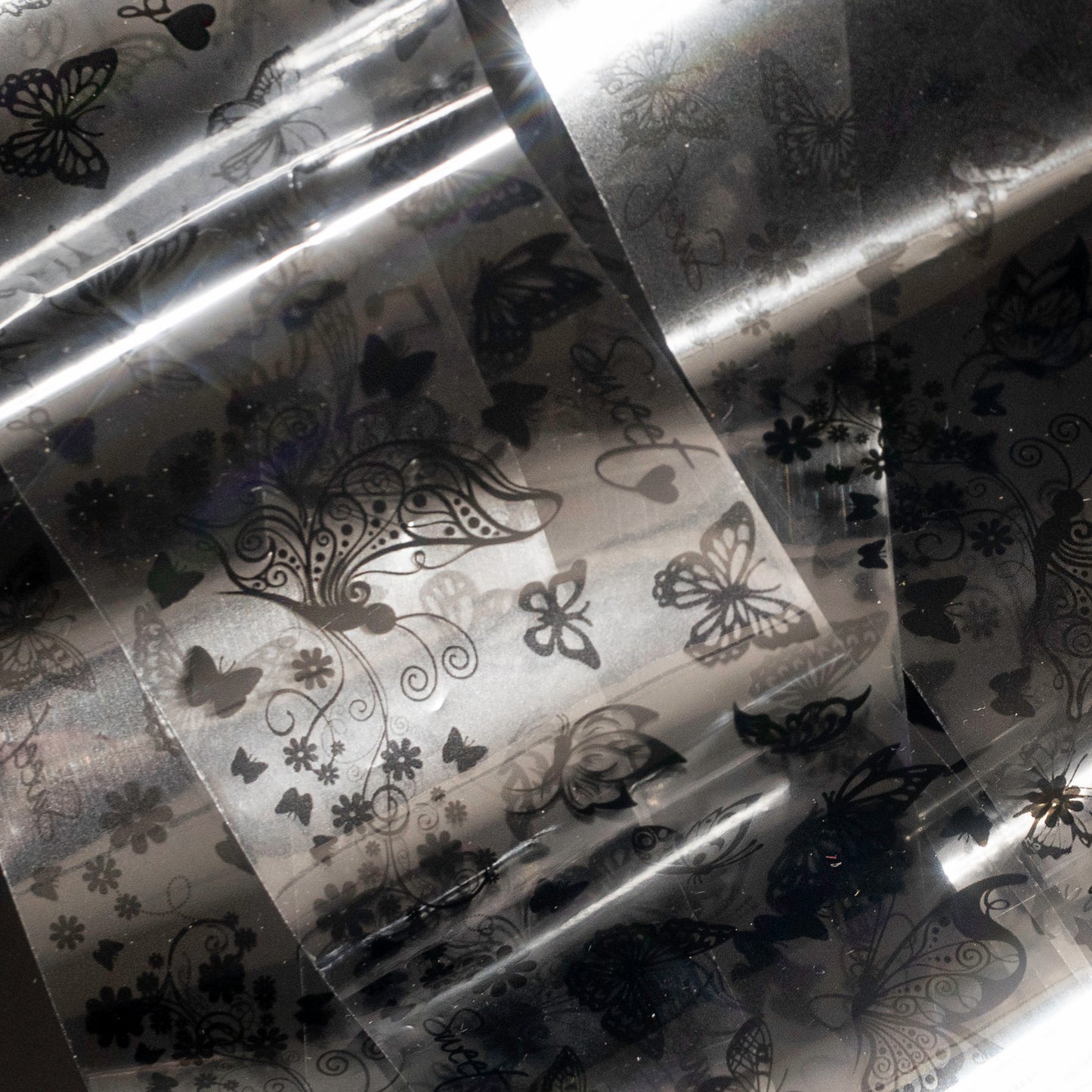 Black Butterfly Foil