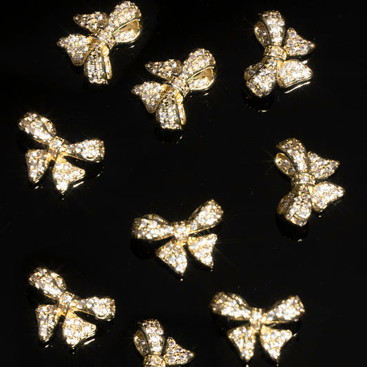 Big Crystal Bow 2pcs