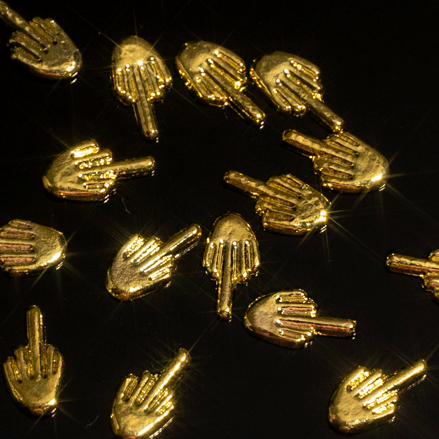 Finger Nail Charm 10pcs