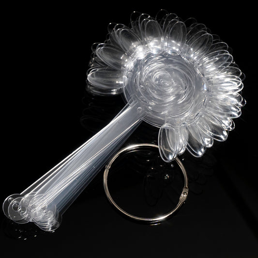 Muestra de uñas con flores