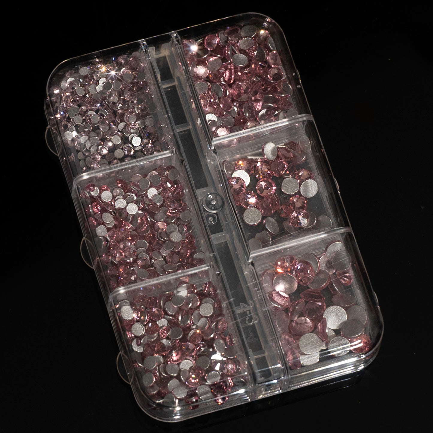 Caja de piedra rosa