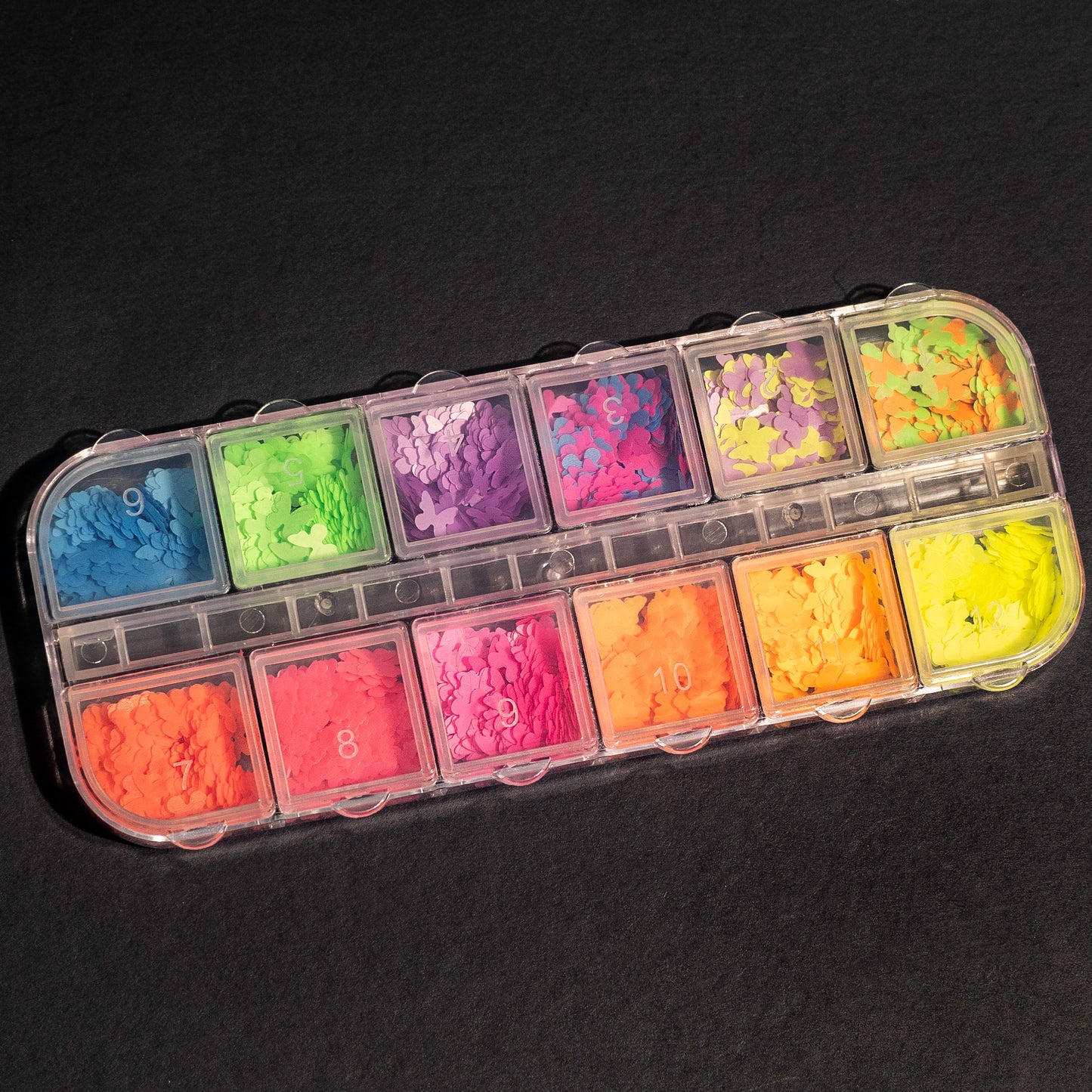 Neon Butterfly Box