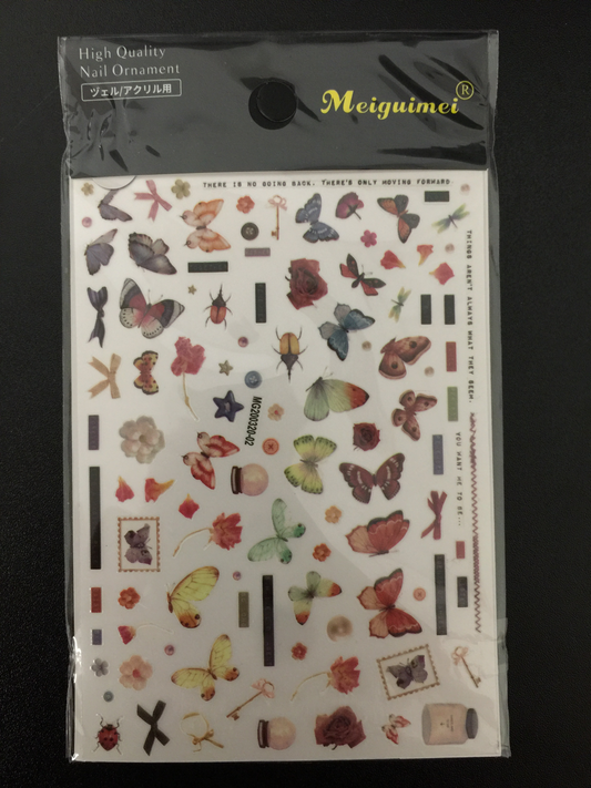Butterfly Sticker MG 20 (02) &. MG20 (05)