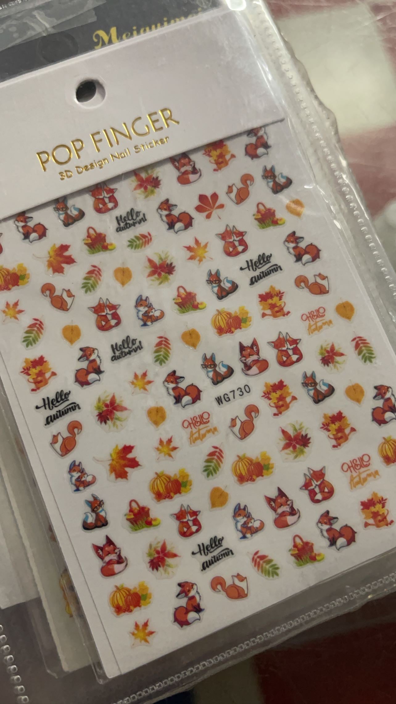 Fall Stickers (5 VARIATIONS)