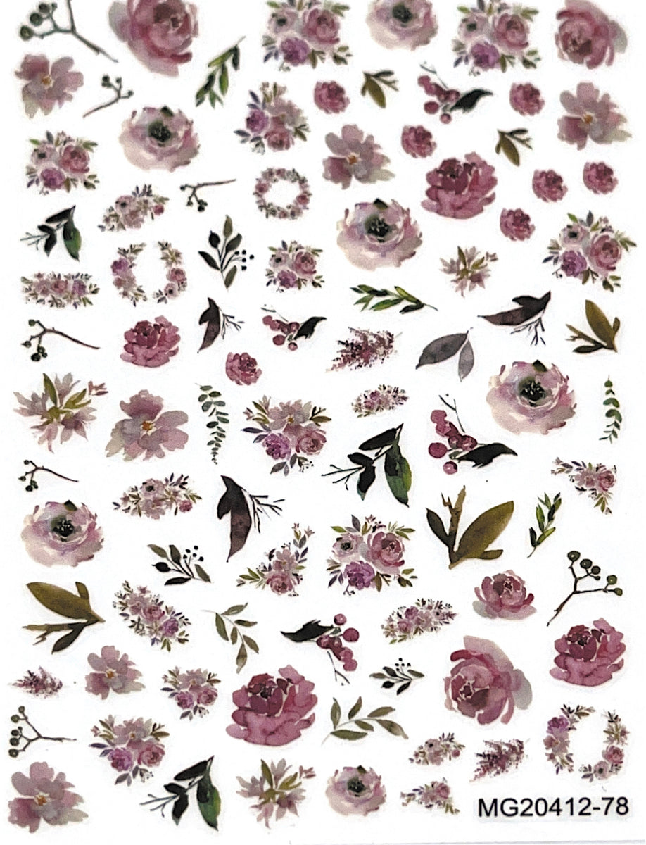 Most Peculiar Floral Pattern | Sticker