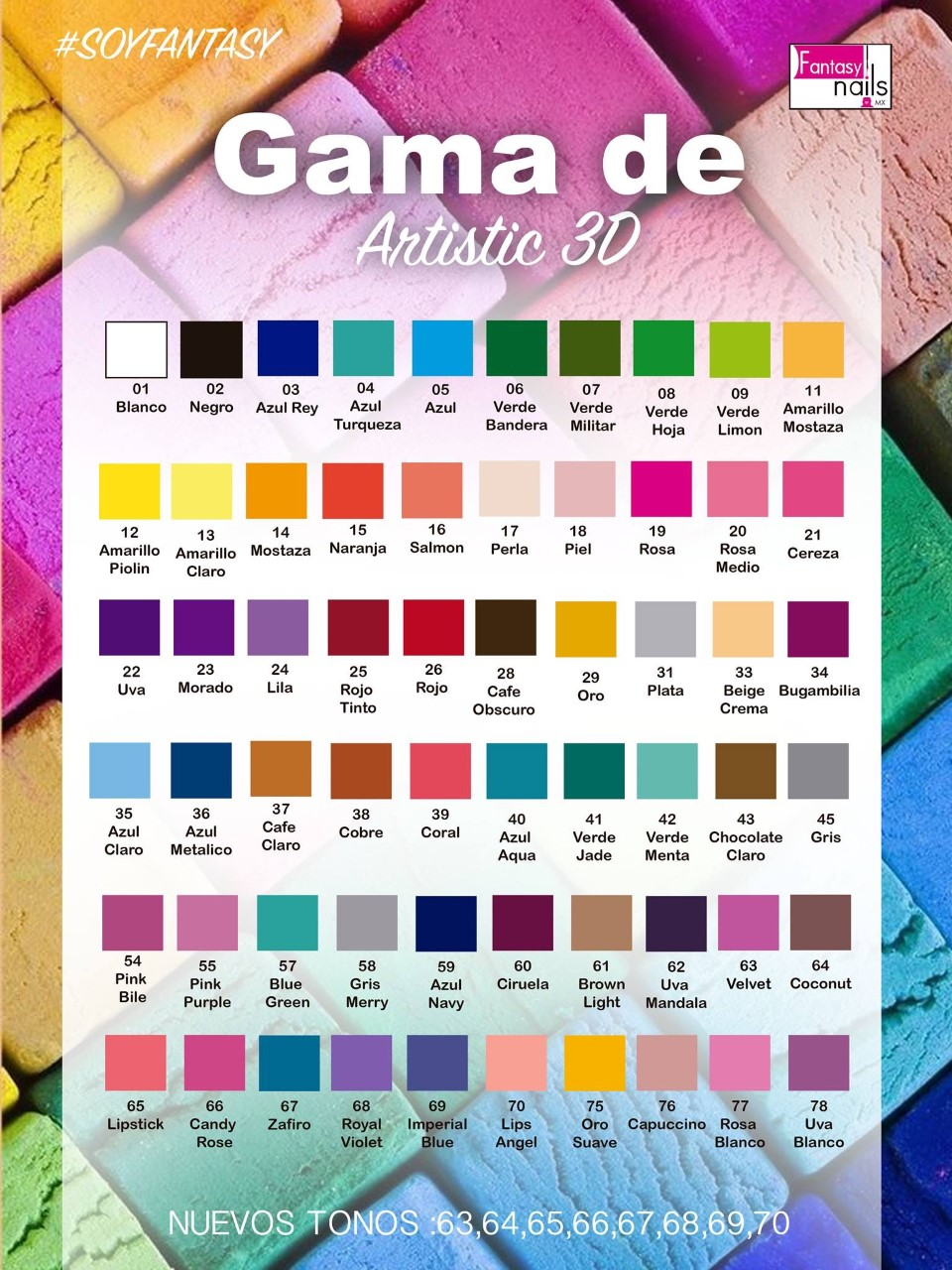 Gama de Artistic 3D
