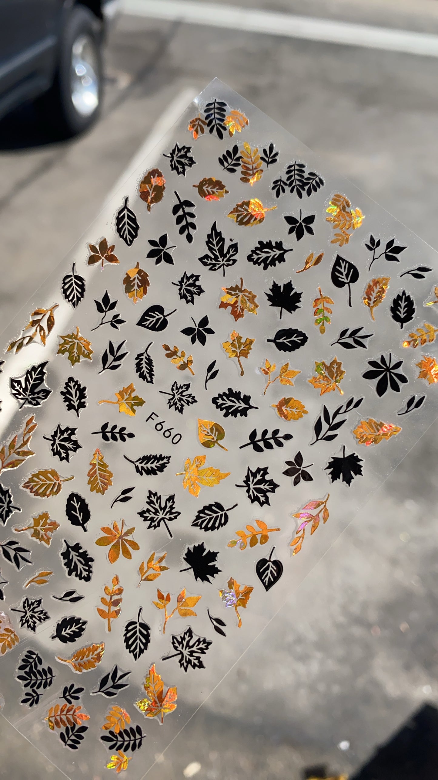 Leaf Stickers f66