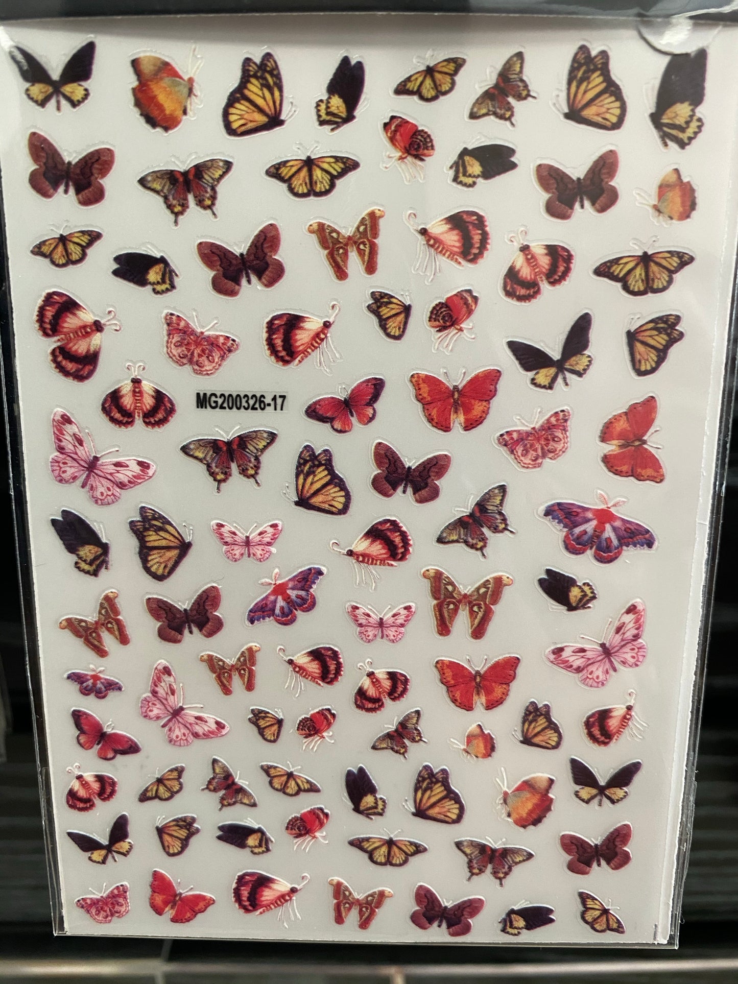 Butterfly Sticker MG-17