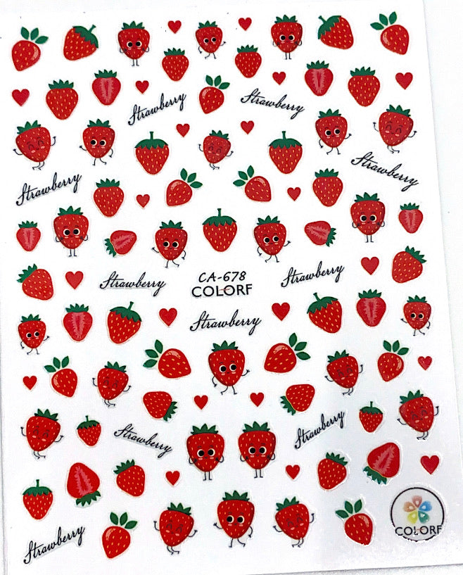 Strawberry Stickers