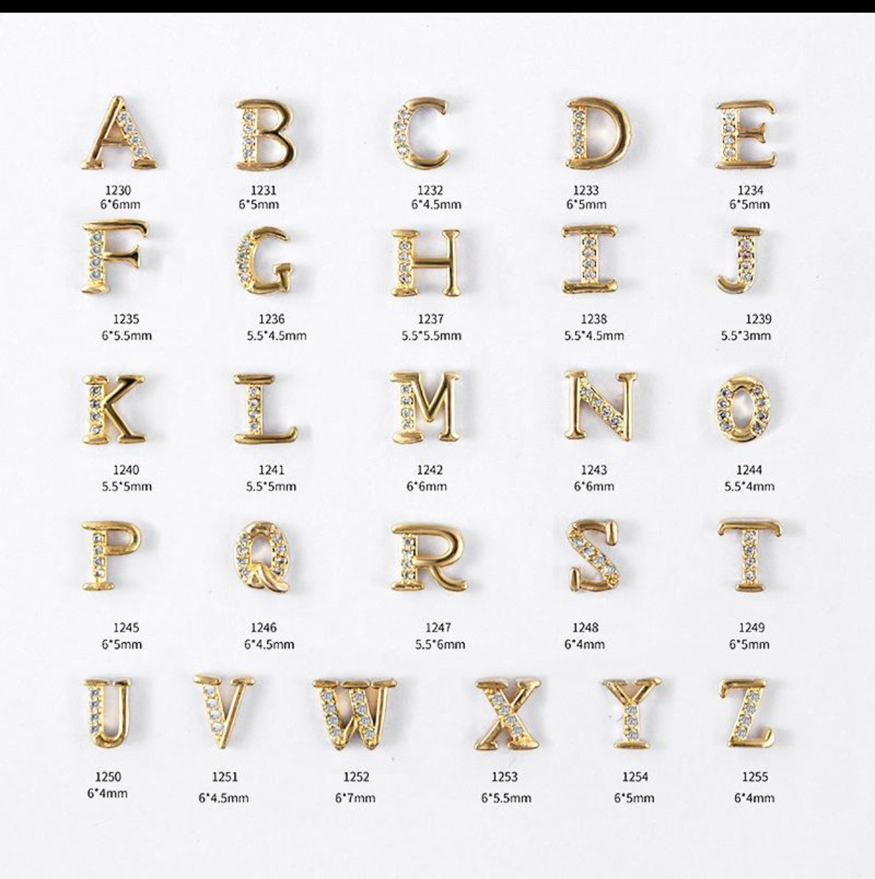 Letters With Stones