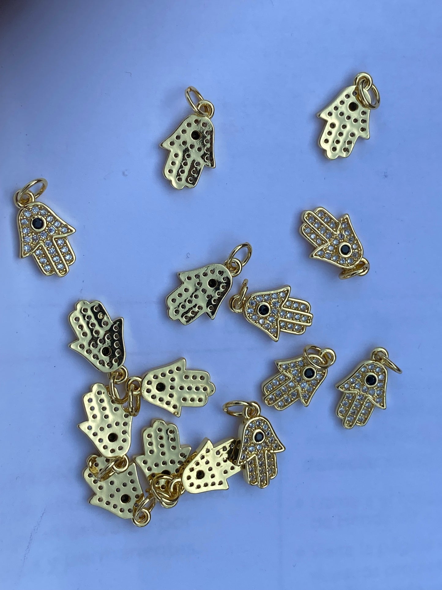 Evil Eye and Hand Dangle