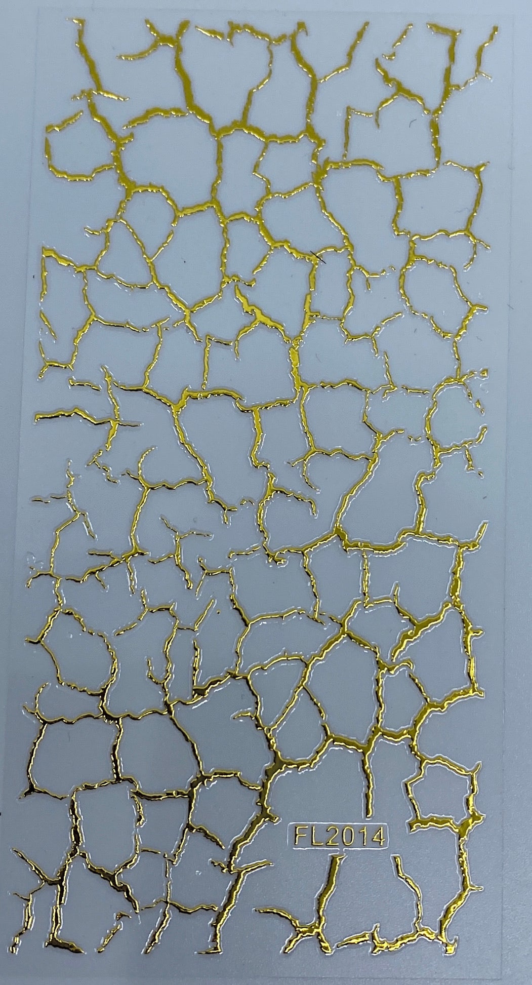 Pegatina de mármol dorado FL2014