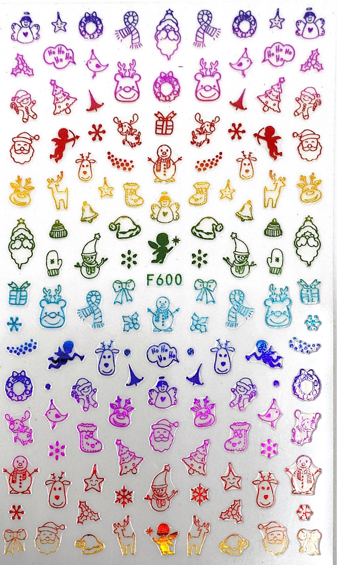 Christmas Sticker F600