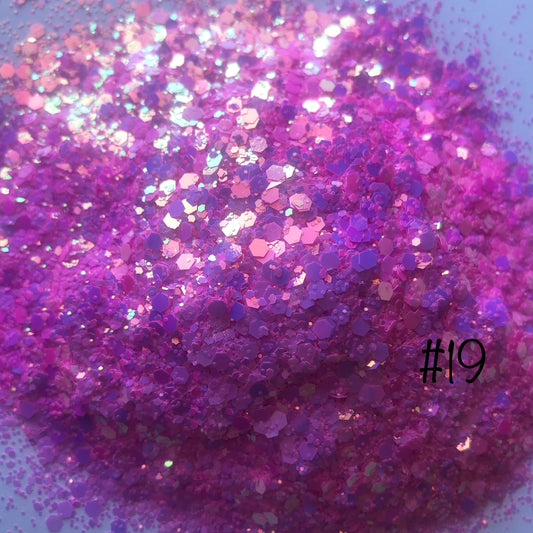 Neon Holographic Glitters