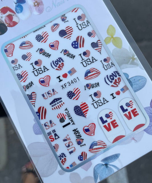 4th of July Sticker