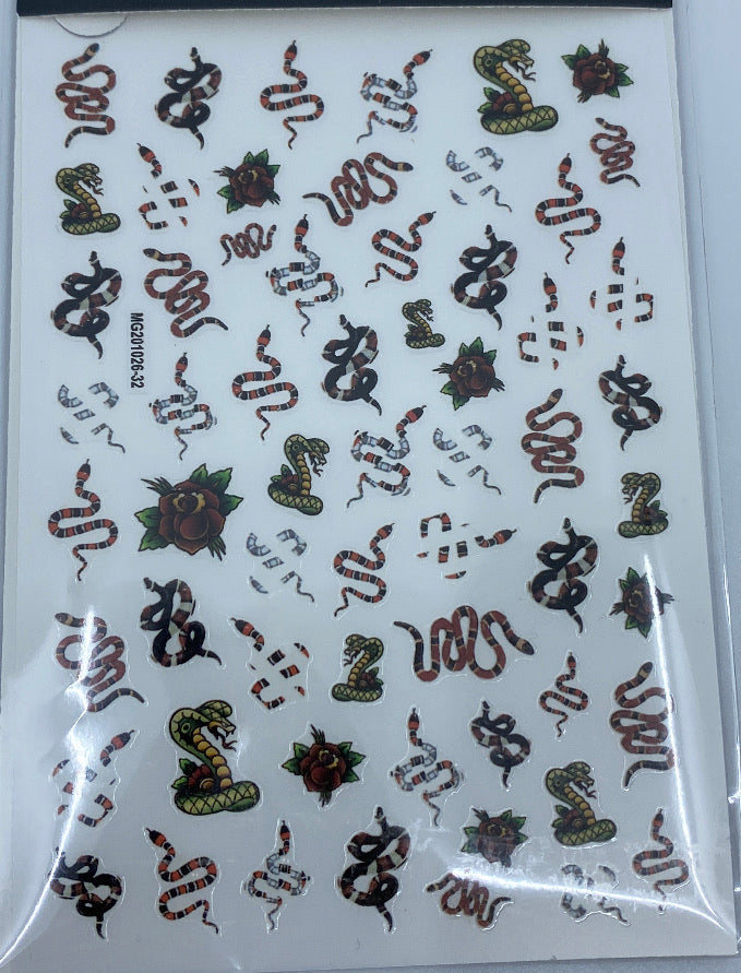 Snake Sticker MG-32