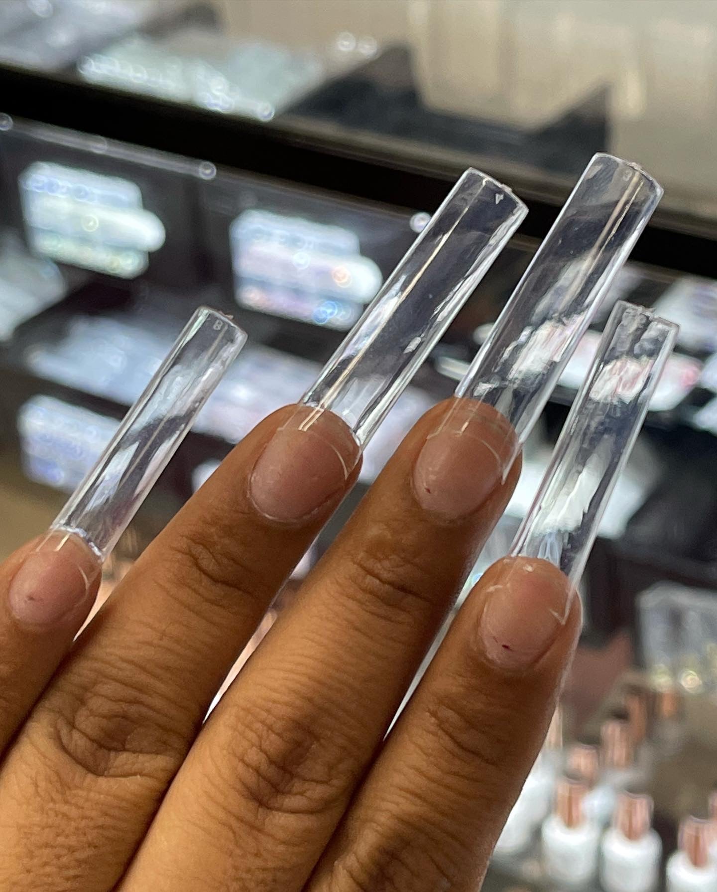 XXL NO C CURVE SQUARE TIPS