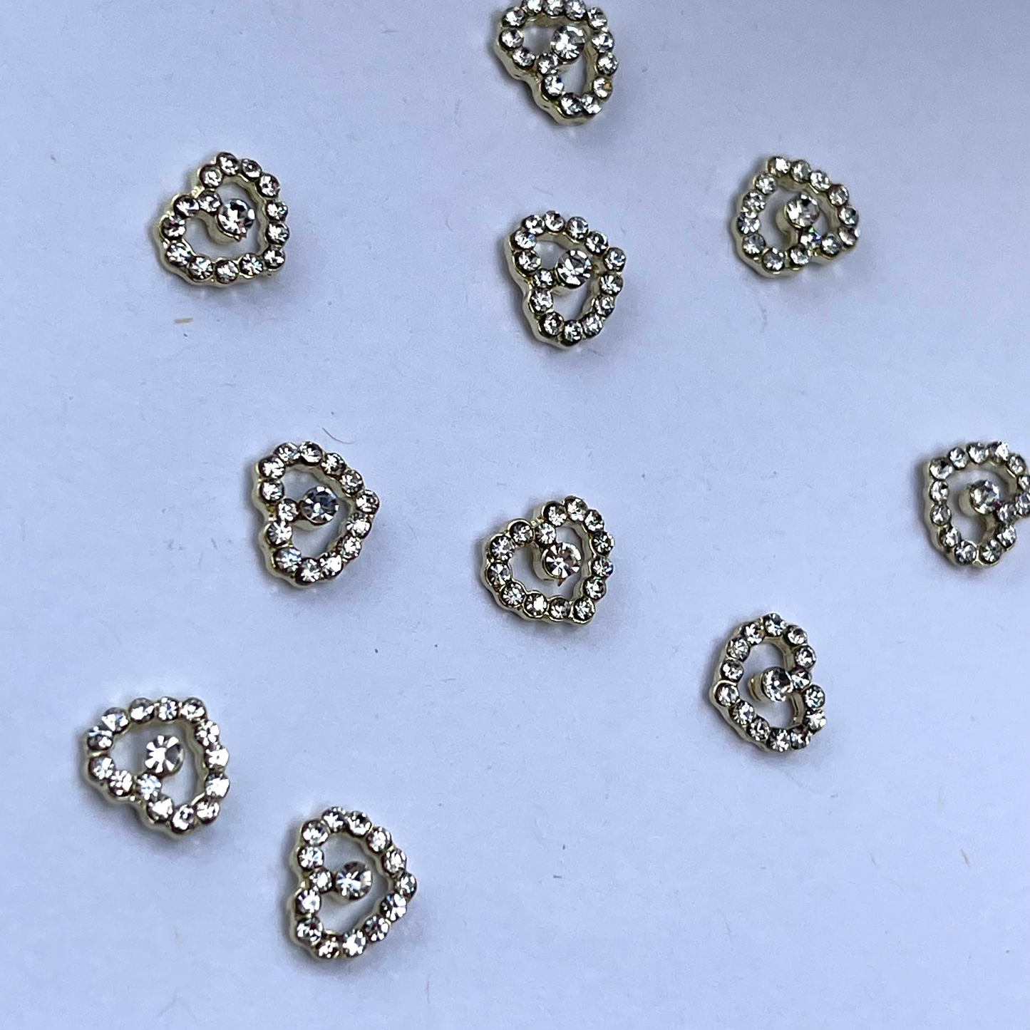 Hearts with Diamond in the middle