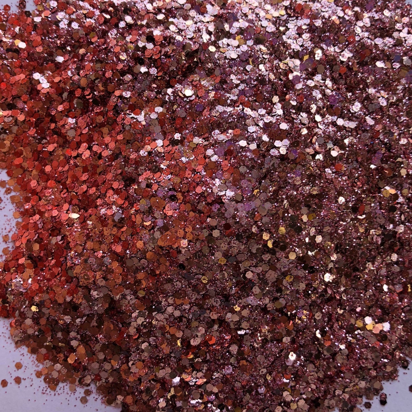 Rose Gold Glitter