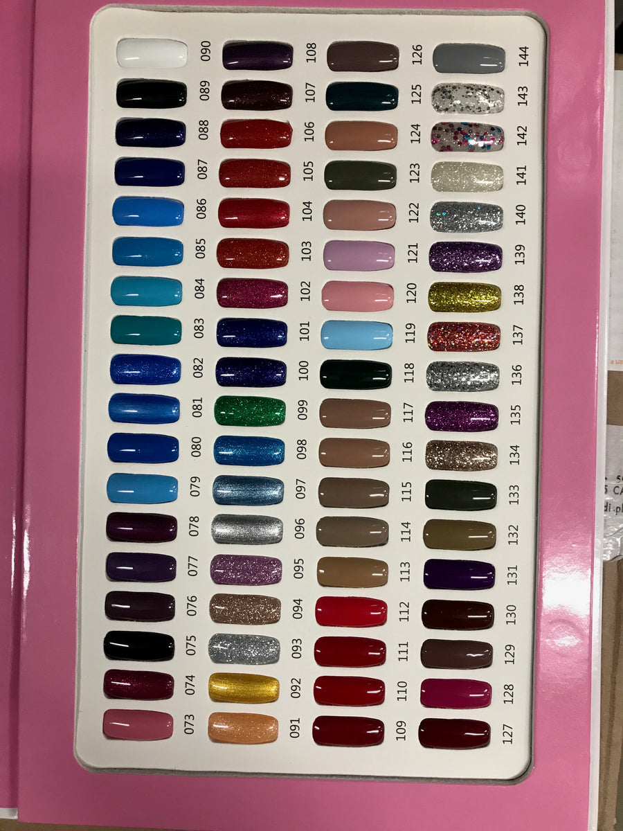 Gelixir chart 2 Nails Blinged Supply