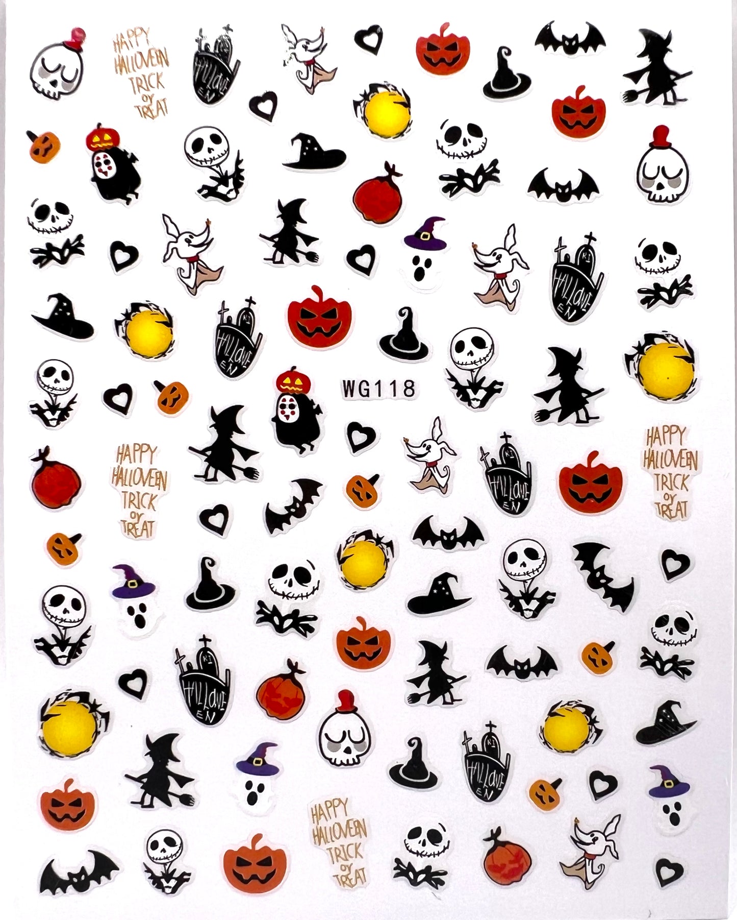 Pegatina de Halloween WG118
