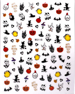 Halloween Sticker WG118