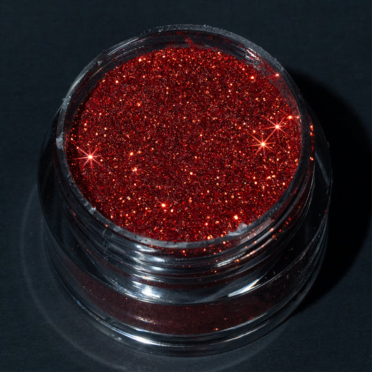 Dark Red Raw Glitter