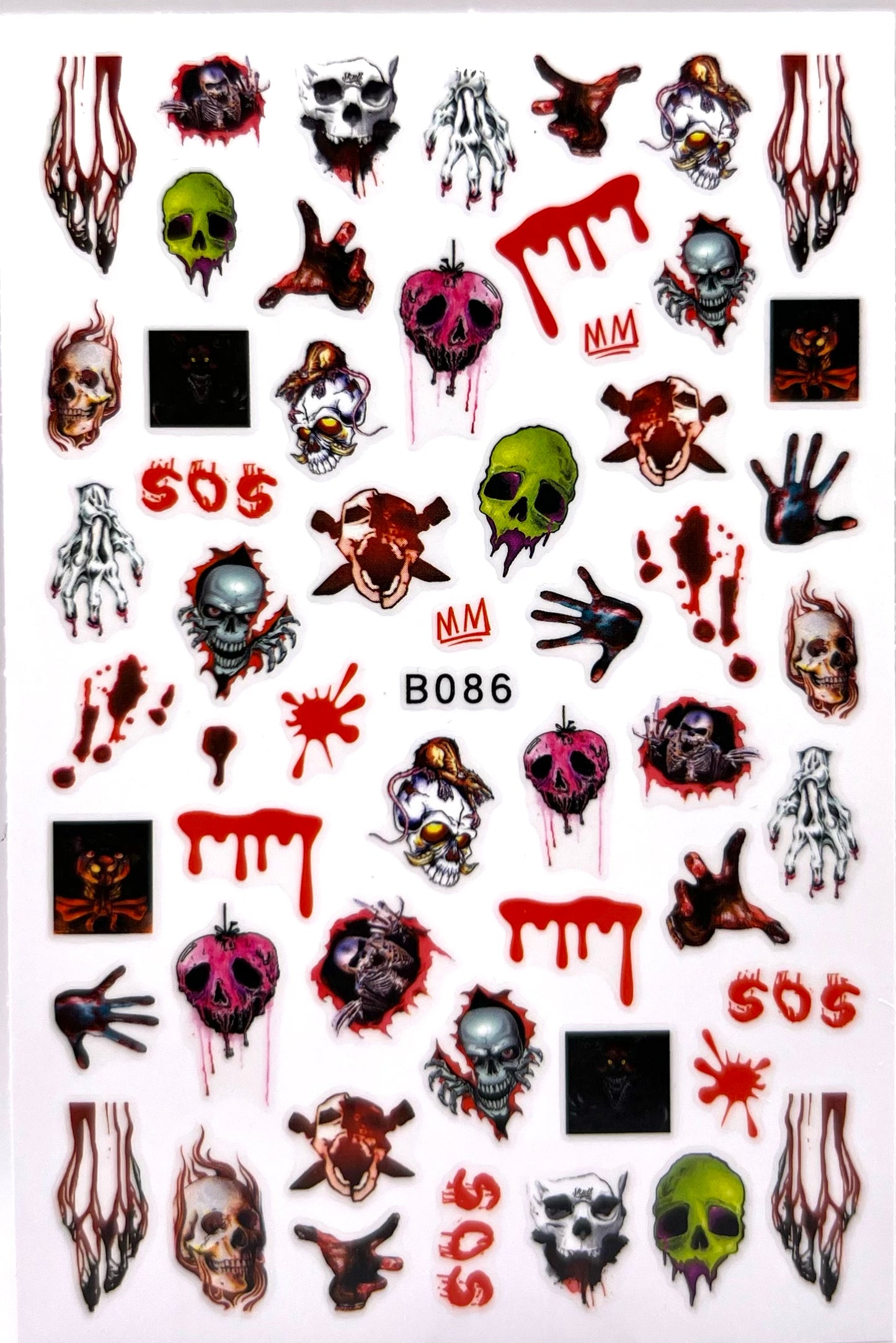 Pegatinas de Halloween (4 VARIACIONES)