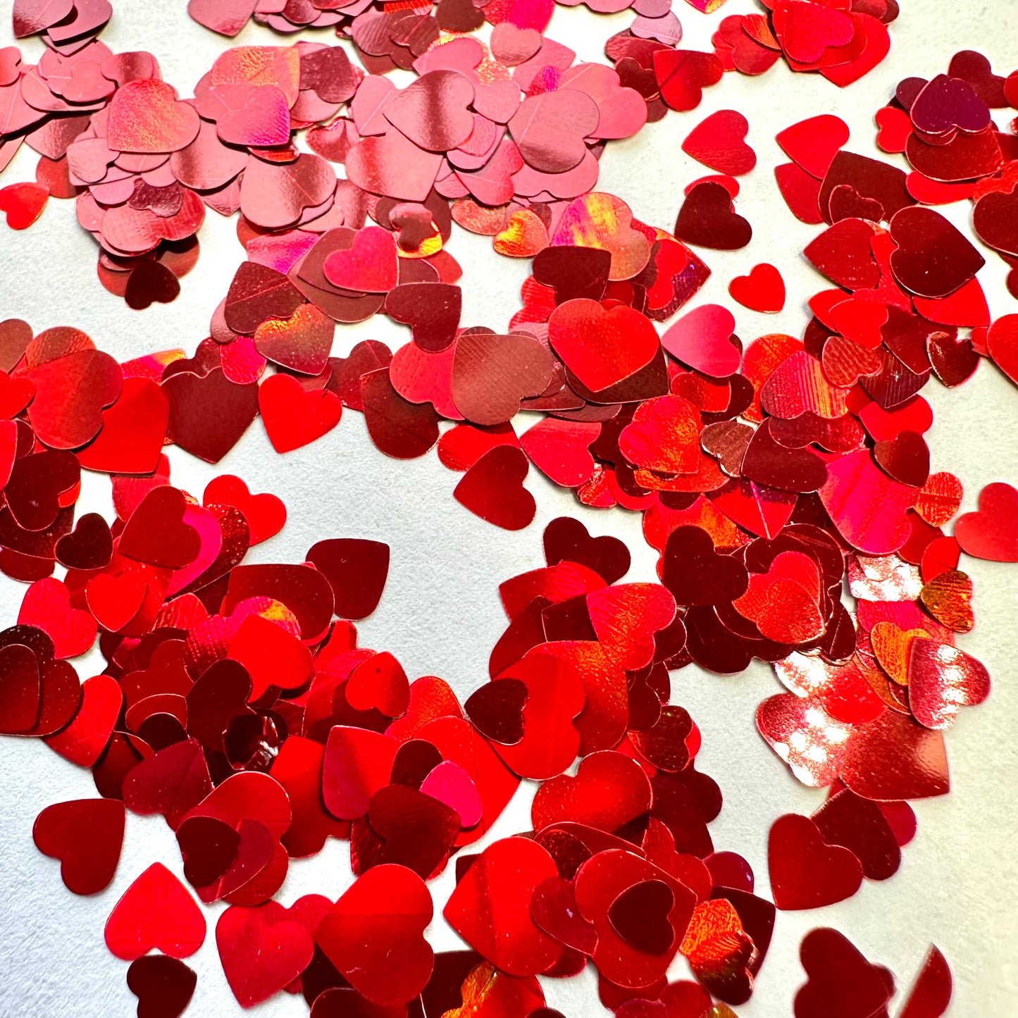 Red Heart Glitter