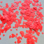 Matte Coral Hearts