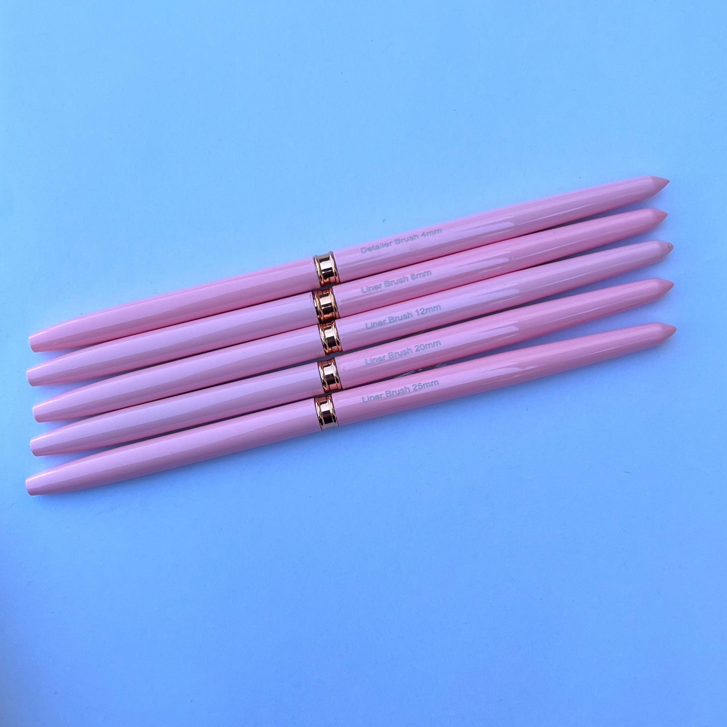 Pincel delineador de 5 piezas