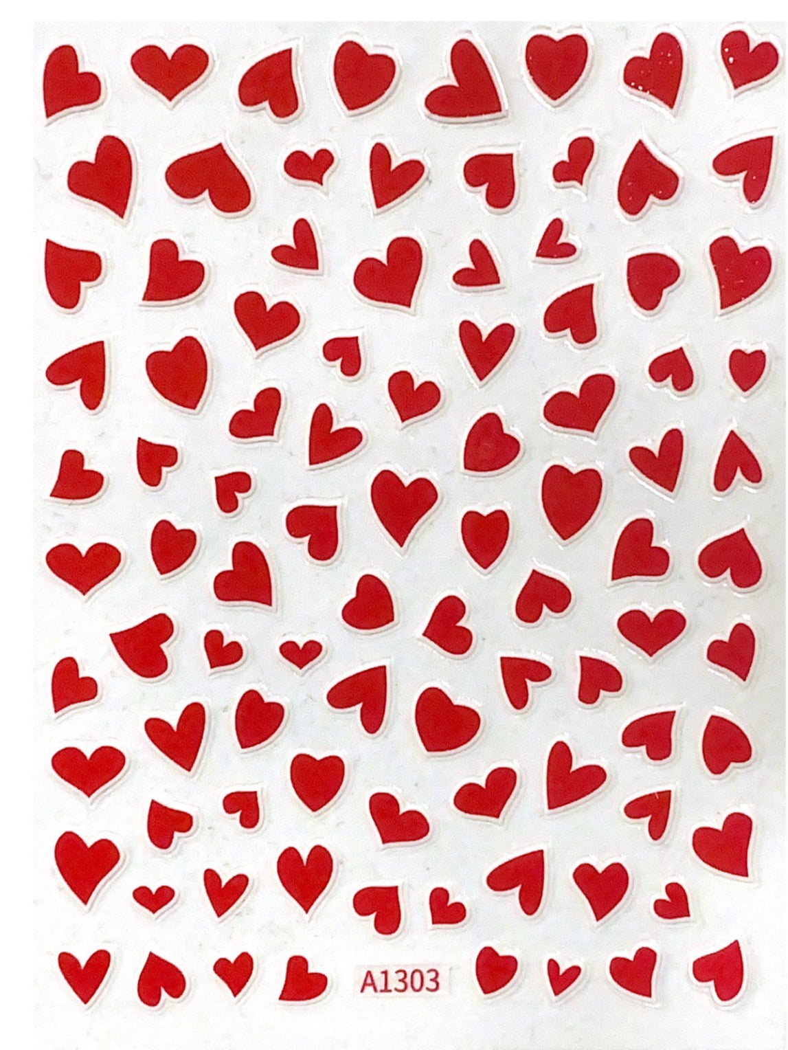 Red Stickers A1303