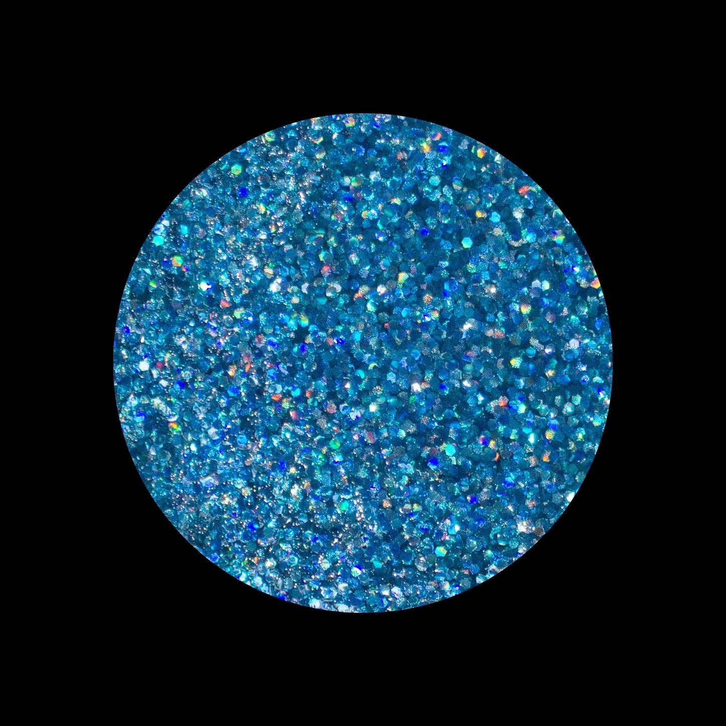 Blue Glitter Acrylic