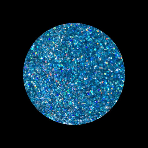 Blue Glitter Acrylic