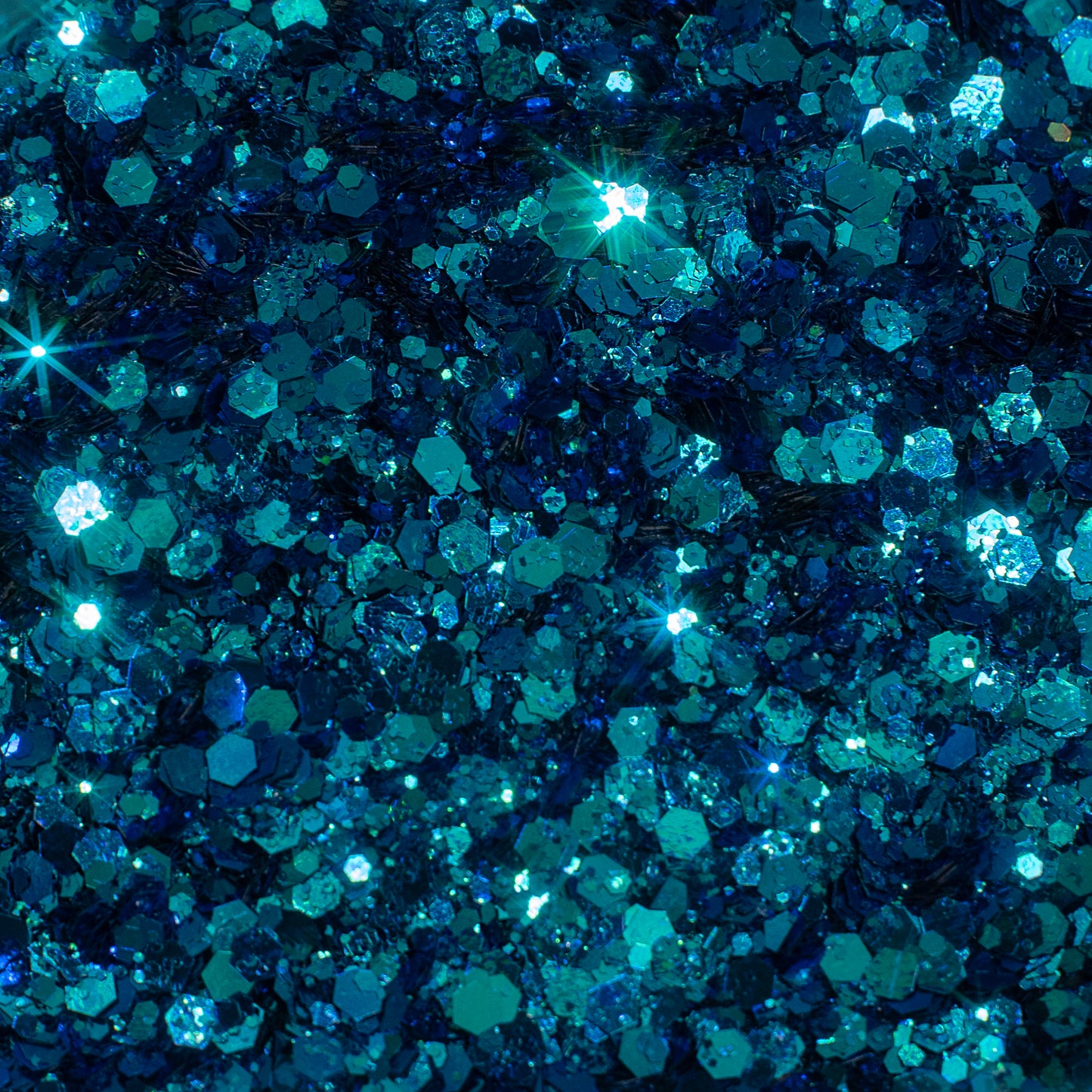 Brillo de camaleón azul