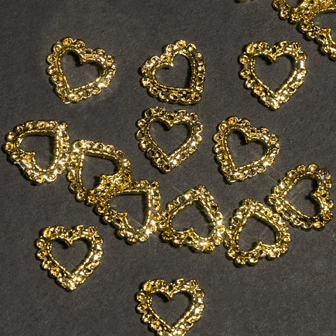 Lace Metal Hearts