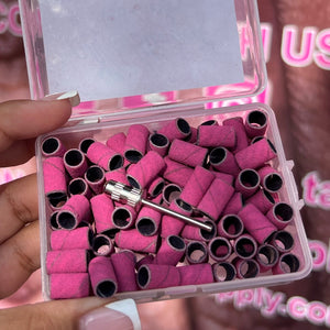 Pink Sanding Bands