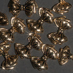 Large Gold Bows