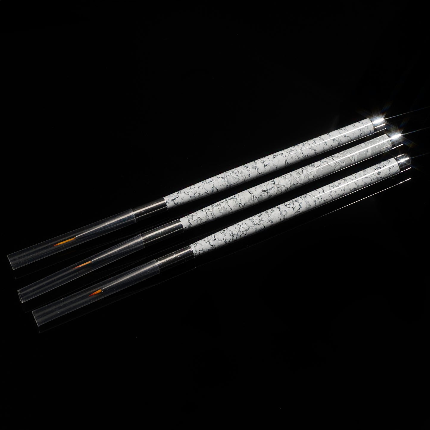 Small White Marble Brush