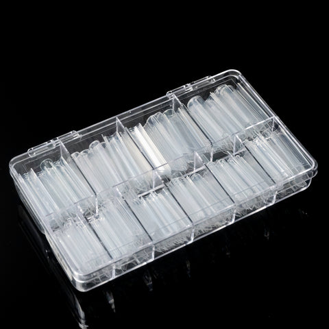 XXL Clear C Curve Square tips