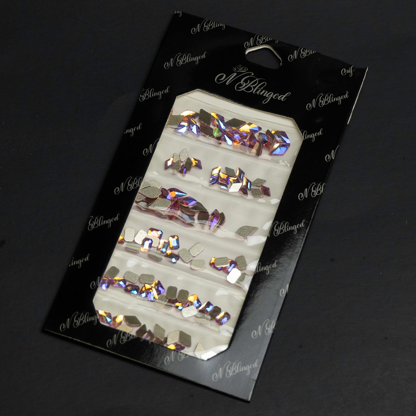 AB Pink Stone Pack Rhombus