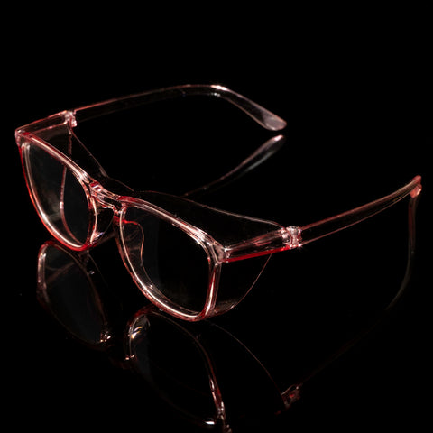 Pink Protective Glasses