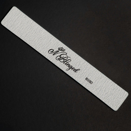 Zebra Square Nail File