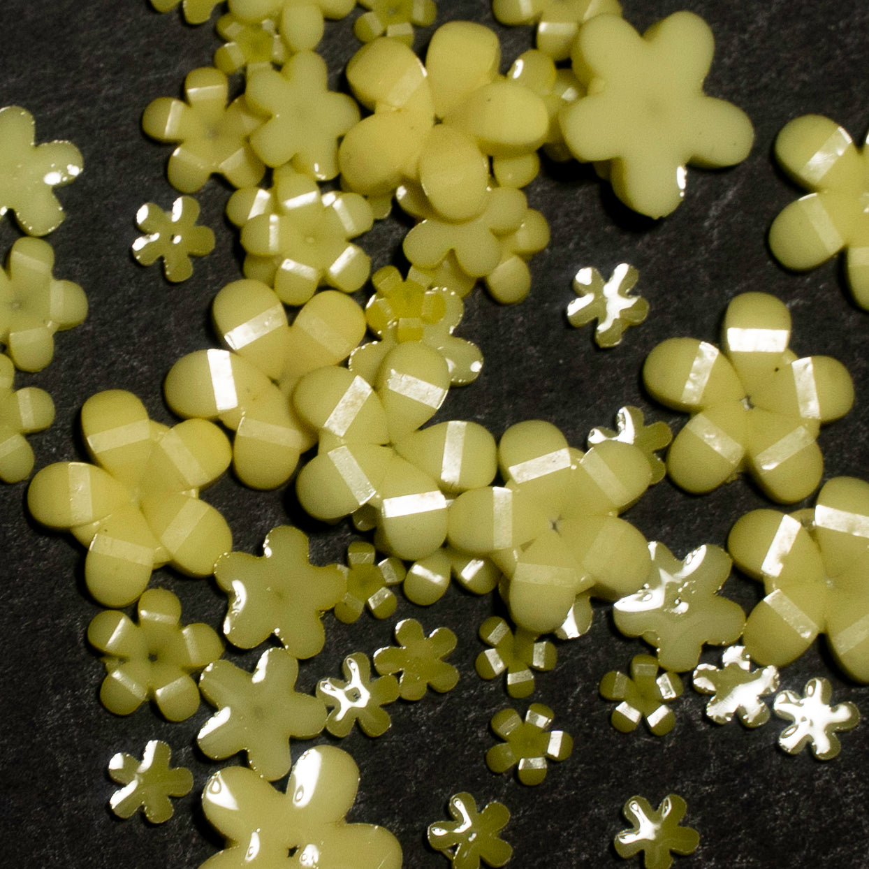 Yellow Resin Flowers