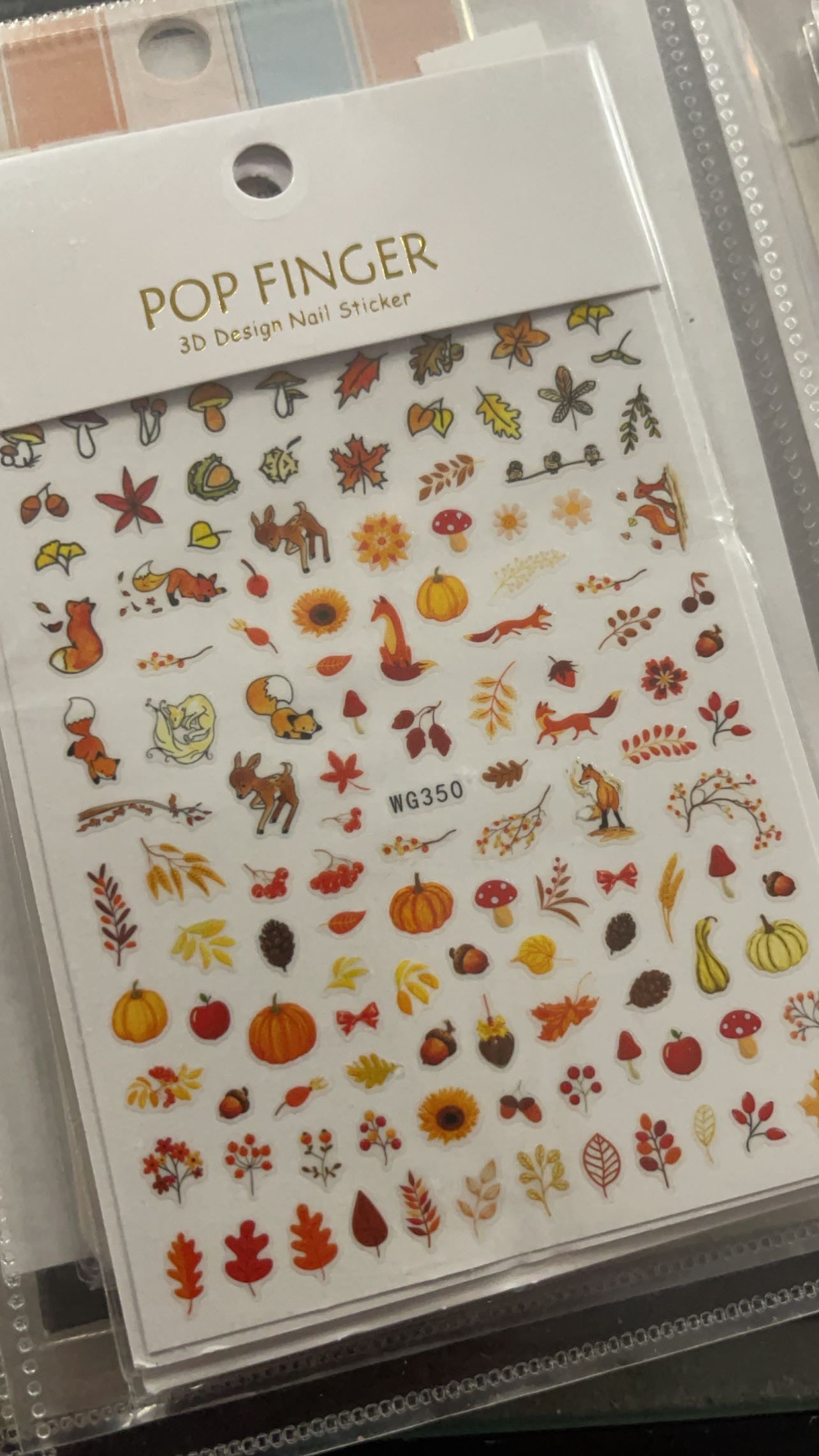 Fall Stickers (5 VARIATIONS)